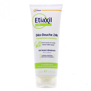 Déo-Douche 24h Transpiration Excessive Citron 200ml Etiaxil