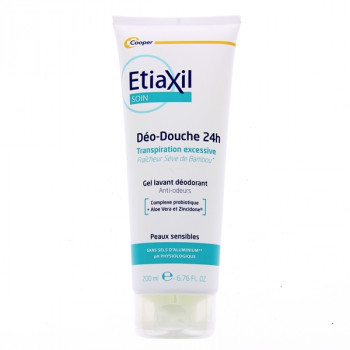 Déo-Douche 24h Transpiration Excessive Sève de Bambou 200ml Etiaxil