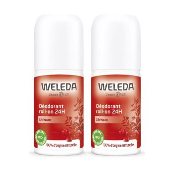 Déodorant Roll-on 24h Grenade 2x50ml Weleda