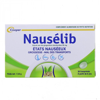 Nausélib Etats nauséeux x36cp Cooper
