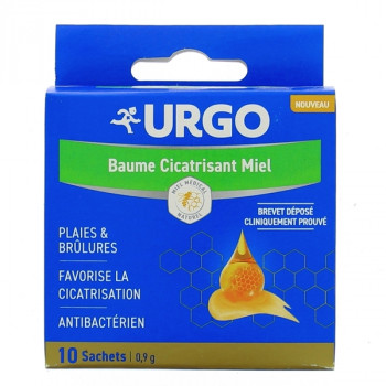 Baume cicatrisant Miel x10 sachets Urgo