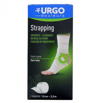 Strapping x1 Bande sans latex Urgo Douleurs