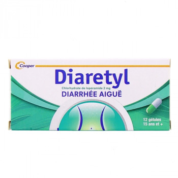 Diaretyl 2mg x12 gélules Cooper