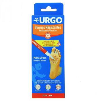 Verrues résistantes Mains & Pieds Stylo 2ml Urgo