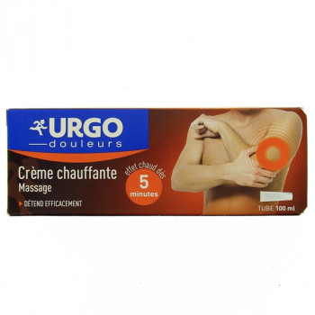 Crème chauffante massage 100ml Urgo