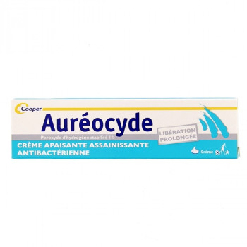 Auréocyde Crème apaisante assainissante 15g Cooper