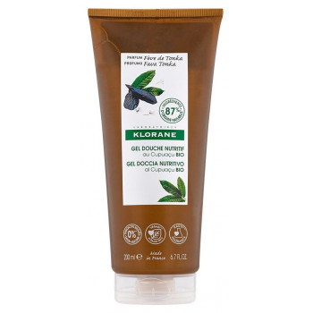 Gel douche Fève de tonka 200ml Klorane