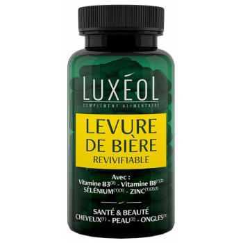 Luxéol Levure de bière Revivifiable x90 Gélules