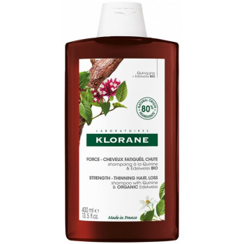 Shampoing Force Quinine & Edelweiss BIO 400ml Klorane
