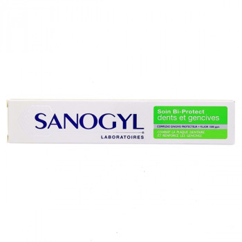 Dentifrice Soin Bi-Protect Dents et Gencives 75ml Sanogyl