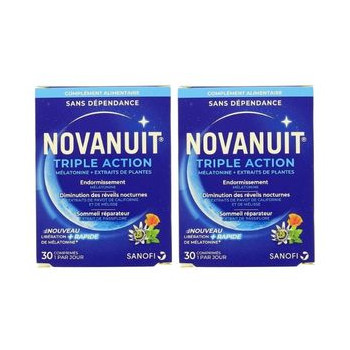 Novanuit Triple action 2x30cpr