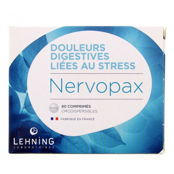 Nervopax Douleurs digestives Stress x80cpr orodispersibles Lehning