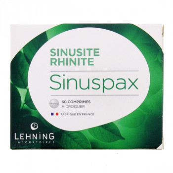 Sinuspax Sinusite Rhinite x60cpr Lehning