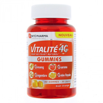 Vitalité 4G x60 gummies Forté Pharma