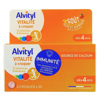 Alvityl Vitalité à croquer x30cpr