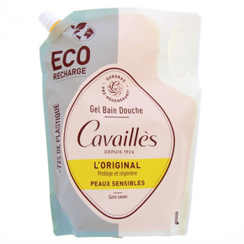 Gel Bain Douche Eco Recharge L'original 1L Rogé Cavaillès