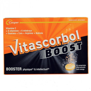 Vitascorbol Boost x20cpr effervescent Cooper