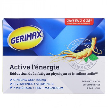 Gerimax active L'énergie x90cpr