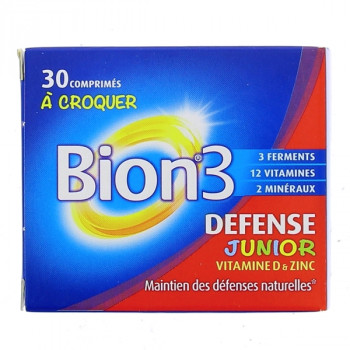 Bion 3 Défense Junior à croquer x30cpr