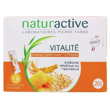 Vitalité x20 sticks fluides Naturactive