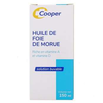 Huile de foie de morue 150ml Cooper