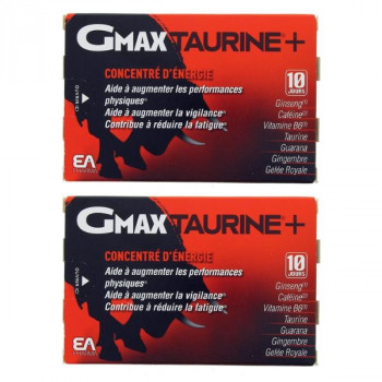 Gmax Taurine+ 2x30 ampoules EA Pharma