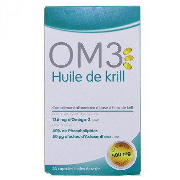 OM3 Huile de Krill x30 capsules