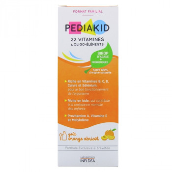 Pediakid 22 vitamines & Oligo-éléments 250ml