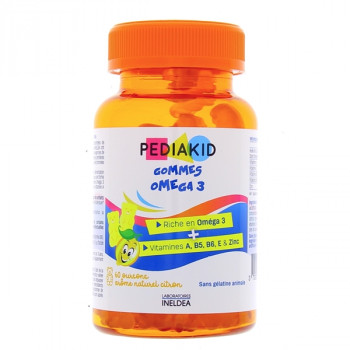 Pediakid Gommes Omega 3 x60 oursons
