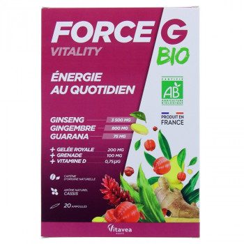 Force G Bio Vitality x20 ampoules Vitavea