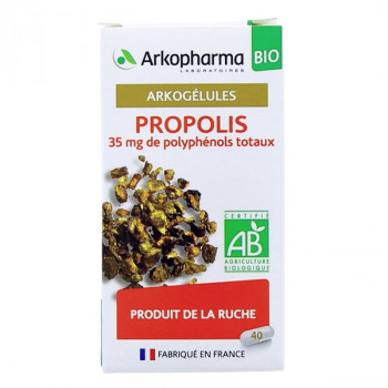 Arkogélules Propolis BIO x40 gélules Arkopharma