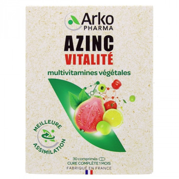 Azinc Vitalité x30cpr Arkopharma