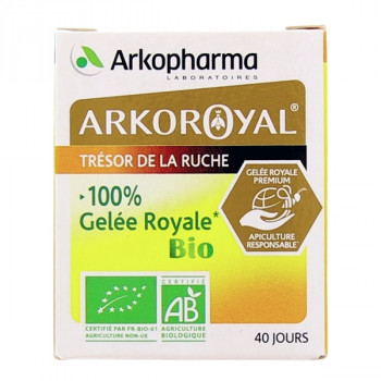 Arkoroyal 100% Gelée Royale BIO 40g Arkopharma