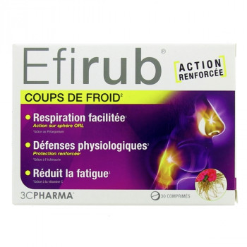 Efirub Coups de froid x30cpr 3C Pharma