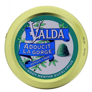 Valda Gommes Menthe Eucalyptus 140g