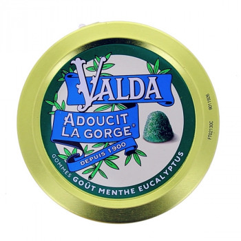Valda Gommes Menthe Eucalyptus 50g