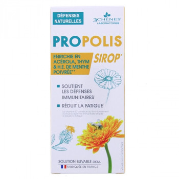 Propolis Sirop 200ml 3 Chênes
