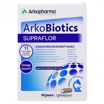 Arkobiotics Supraflor x14 gélules Arkopharma