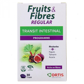 Fruits & Fibres Regular Transit Intestinal x30cpr Ortis