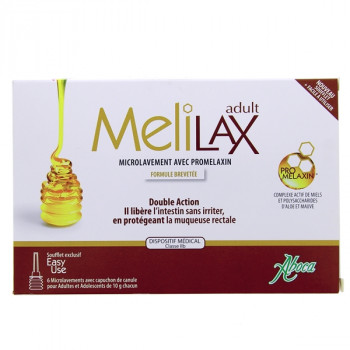 Melilax Adulte x6 Microlavements Aboca