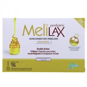 Melilax Pediatric x6 Microlavements Aboca
