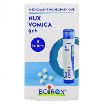 Nux vomica 9ch Granules Boiron - 3 tubes