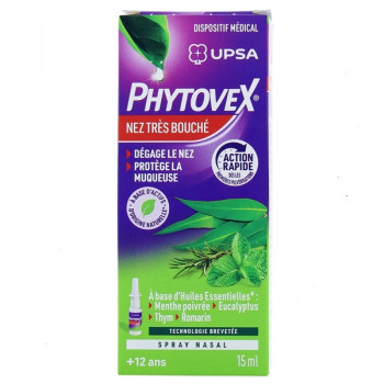 Phytovex Nez très bouché Spray nasal 15ml UPSA