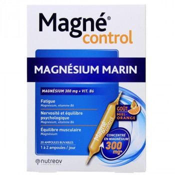 Magné Control x20 ampoules Nutreov