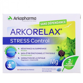 Arkorelax Stress Control x30cpr Arkopharma