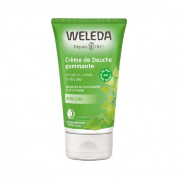 Crème de douche gommante Bouleau 150ml Weleda