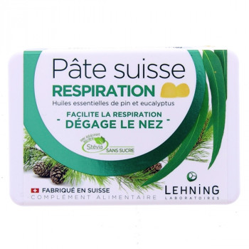 Pâte Suisse Respiration x40 gommes Lehning