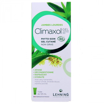 Climaxol Jambes Lourdes Gel Bio 125ml Lehning