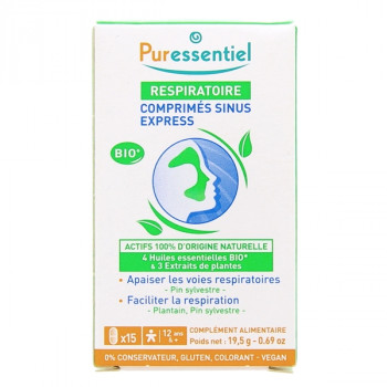 Respiratoire Comprimés Sinus Express x15cpr Puressentiel