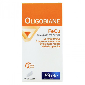 Oligobiane FeCu x90 gélules Pileje